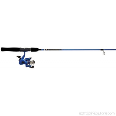 Zebco Slingshot Spin Fishing Combo, Medium, 2-Piece - 5 Ft 6 Inches Length 000950513